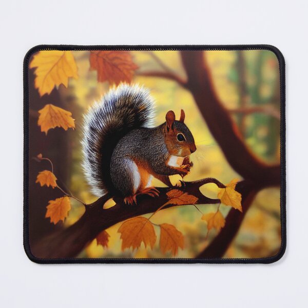 Item preview, Squirrel Autumn designed and sold by DirtyBirdLad.