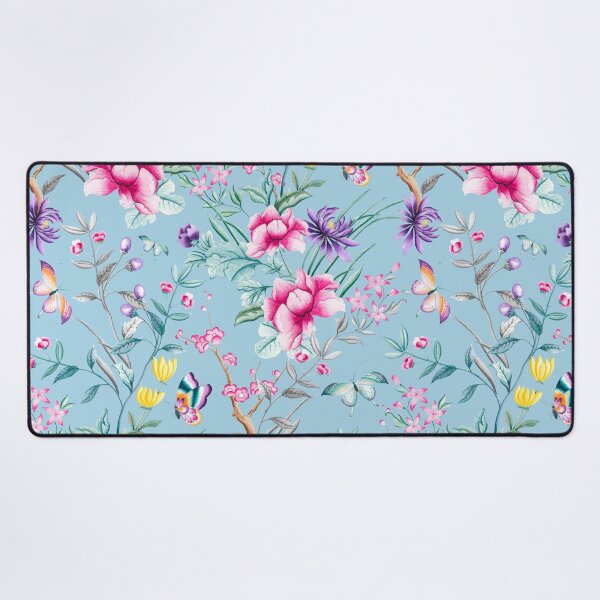 Item preview, Floral Chinoiserie - Light Blue designed and sold by Rainbows Galore.