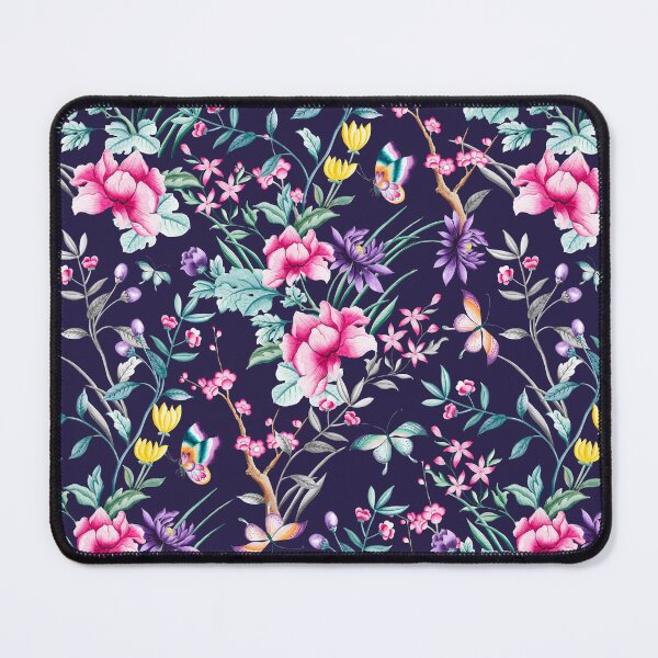 Item preview, Floral Chinoiserie - Navy designed and sold by Rainbows Galore.