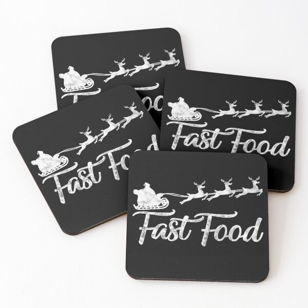 Item preview, Fast Food Christmas Reindeer Christmas Hunting  designed and sold by fooderiffic.