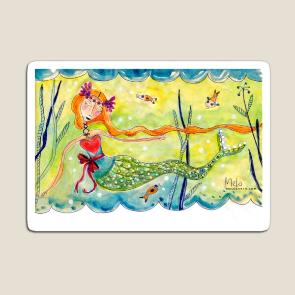 Love Mermaid Magnet
