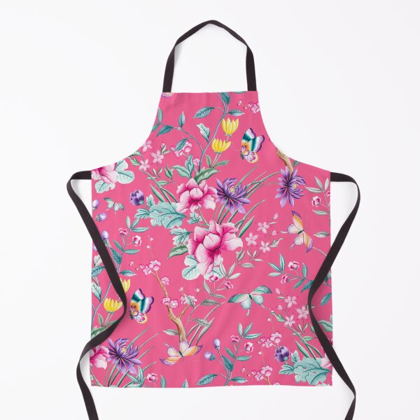 Artikelvorschau, Floral Chinoiserie - Pink entworfen und verkauft von Rainbows Galore.