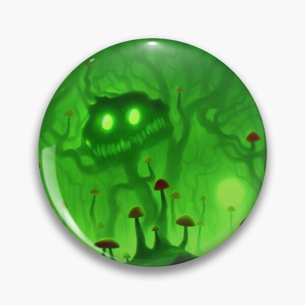Item preview, Tree-monster in a mushroom forest V green designed and sold by BrachiaST.