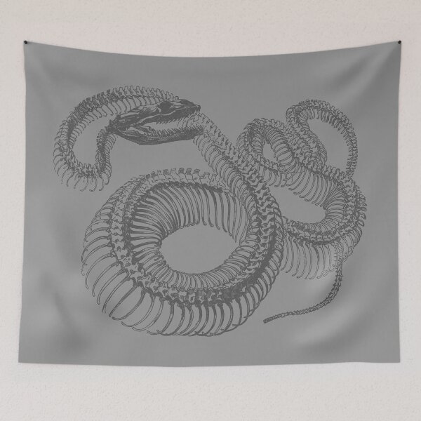Item preview, Snake & Bones - Grey designed and sold by boltjesdesign.
