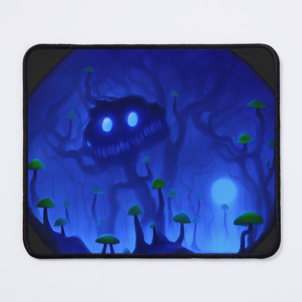 Item preview, Tree-monster in a mushroom forest V blue designed and sold by BrachiaST.