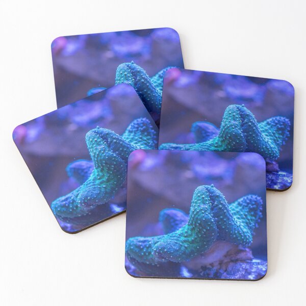 Item preview, Unique Neon Purple Blue Sea Anemone designed and sold by Luxxe87.