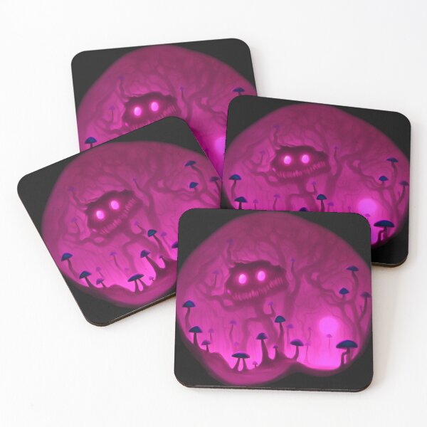 Item preview, Tree-monster in a mushroom forest V red designed and sold by BrachiaST.