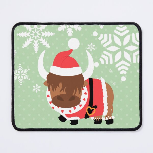 Item preview, Yak Christmas Santa Claus designed and sold by Lulupainting.