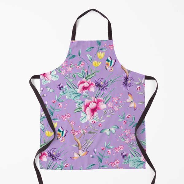 Artikelvorschau, Floral Chinoiserie - Purple entworfen und verkauft von Rainbows Galore.