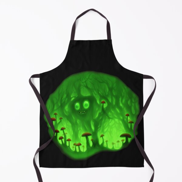 Item preview, Tree-monster in a mushroom forest VI green designed and sold by BrachiaST.