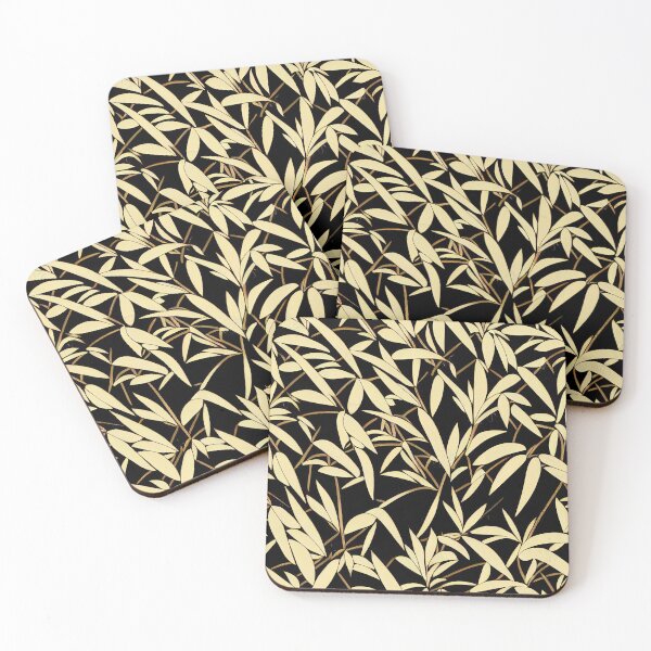 Item preview, Bamboo Leaves Pattern Print designed and sold by ThePurpleMelon.