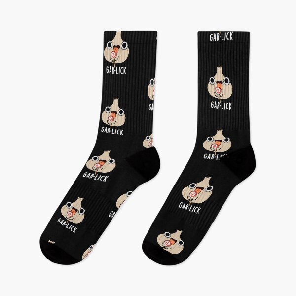 Item preview, Garlick Funny Garlic Herb Puns (Dark BG) designed and sold by punnybone.