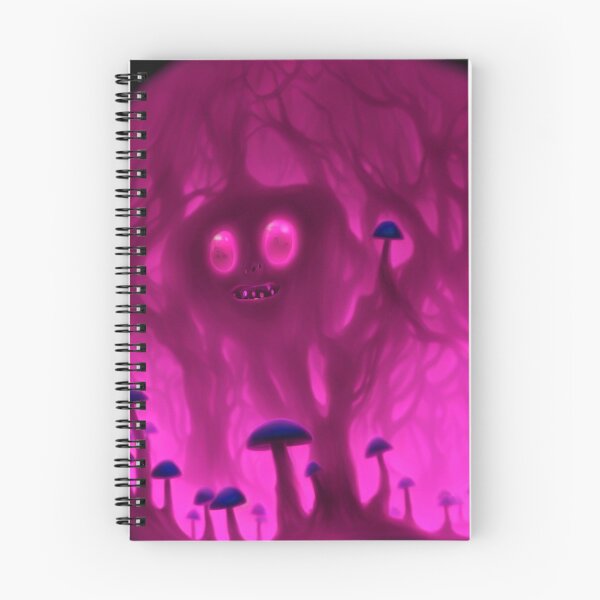 Item preview, Tree-monster in a mushroom forest VI red designed and sold by BrachiaST.