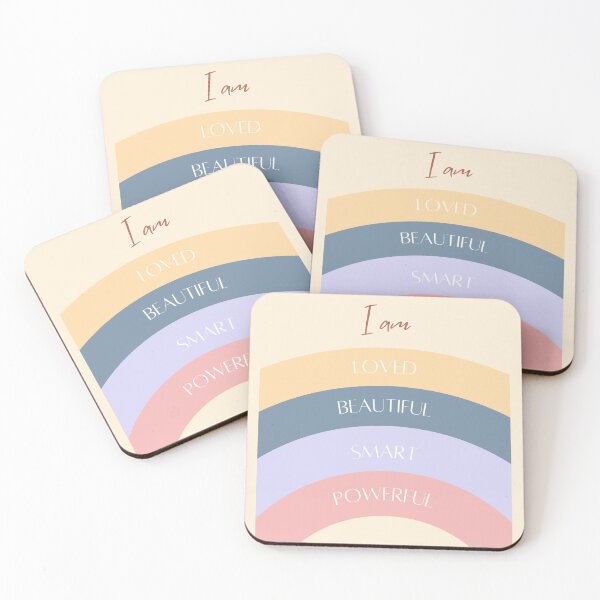 Item preview, Minimalist Rainbow Daily Affirmations designed and sold by TheVIP.
