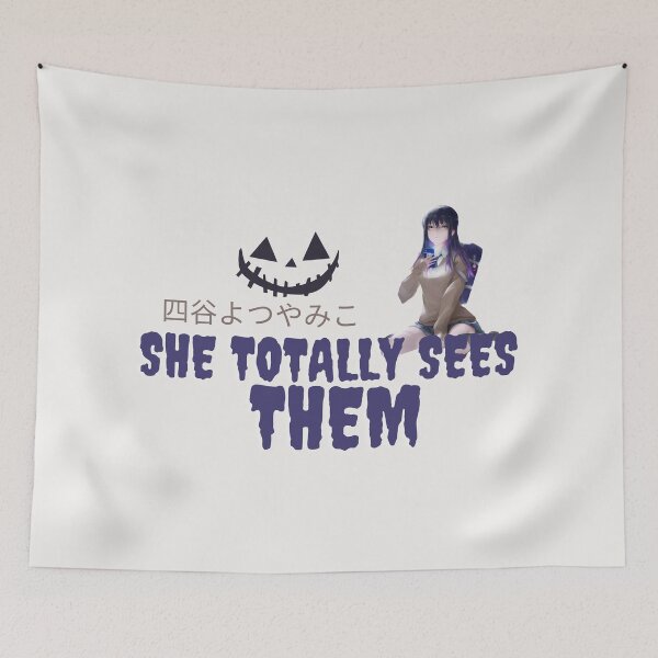 Item preview, mieruko chan Anime designed and sold by bluessky.
