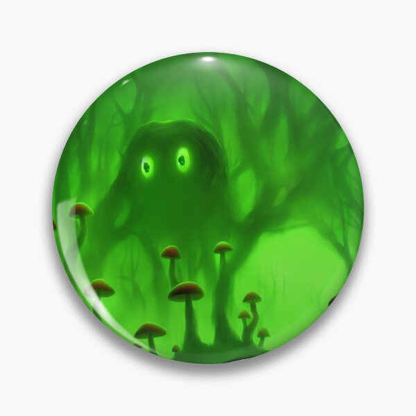 Item preview, Tree-monster in a mushroom forest VII green designed and sold by BrachiaST.