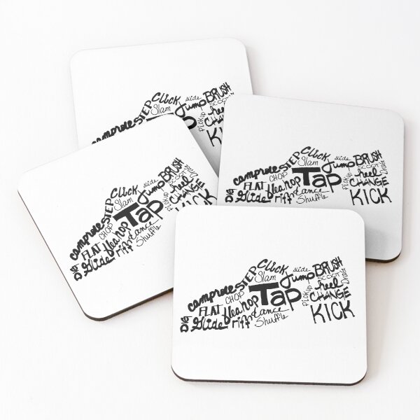Item preview, Tap Dance Shoe Filled with Tap Terms designed and sold by Tara Barnaba.