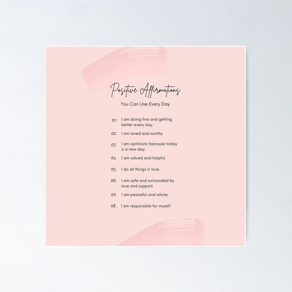 Item preview, law of attraction Positive Affirmations Your Story designed and sold by TheVIP.