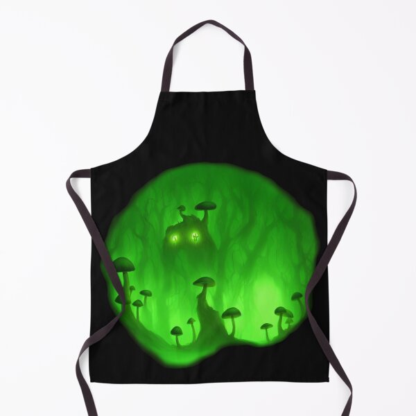 Item preview, Tree-monster in a mushroom forest VIII green designed and sold by BrachiaST.