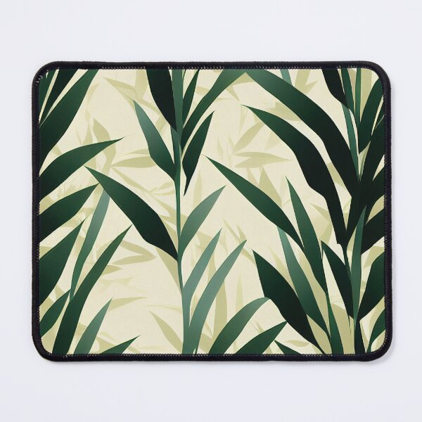 Item preview, Bamboo Leaves Pattern Print designed and sold by ThePurpleMelon.