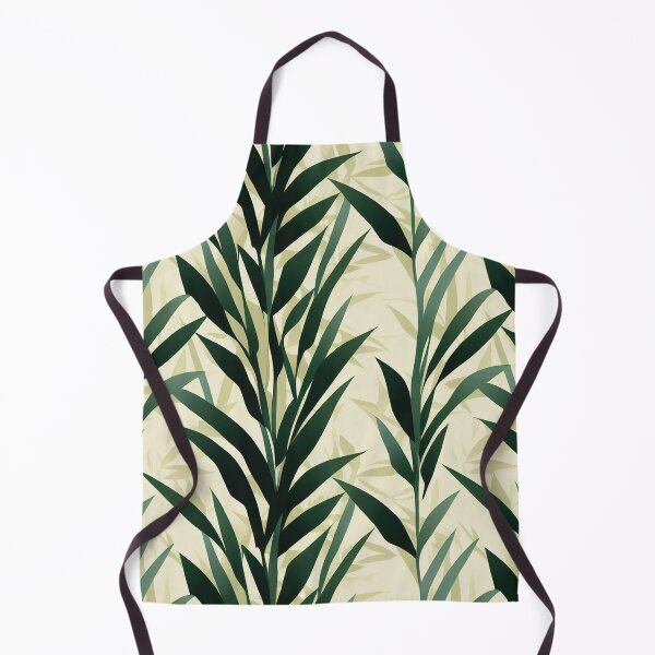 Item preview, Bamboo Leaves Pattern Print designed and sold by ThePurpleMelon.