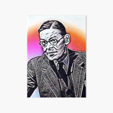 Item preview, T. S. Eliot Artwork | T S Eliot Portrait | TS Eliot Wall Art  designed and sold by Suyogsonar25.