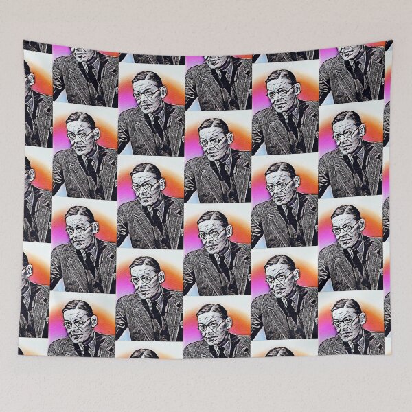 Item preview, T. S. Eliot Artwork | T S Eliot Portrait | TS Eliot Wall Art  designed and sold by Suyogsonar25.