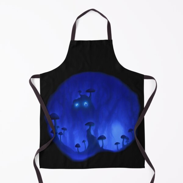 Item preview, Tree-monster in a mushroom forest VIII blue designed and sold by BrachiaST.