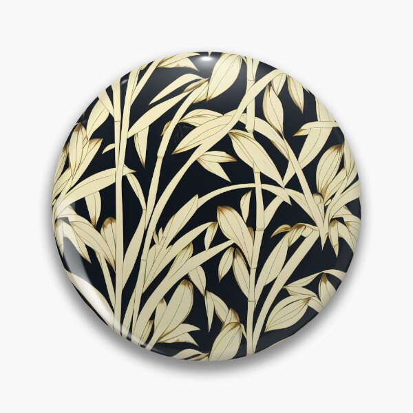 Item preview, Bamboo Leaves Pattern Print designed and sold by ThePurpleMelon.