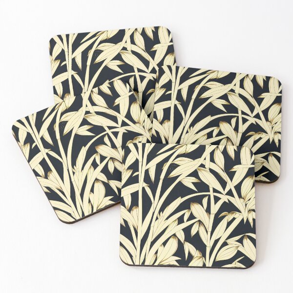 Item preview, Bamboo Leaves Pattern Print designed and sold by ThePurpleMelon.