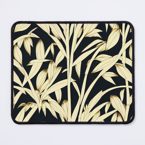 Item preview, Bamboo Leaves Pattern Print designed and sold by ThePurpleMelon.