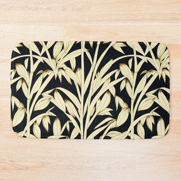 Item preview, Bamboo Leaves Pattern Print designed and sold by ThePurpleMelon.