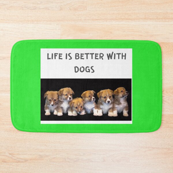 Item preview, " LIFE IS BETTER WITH DOGS " CUTE DOG DESIGN designed and sold by findsbyjune374.