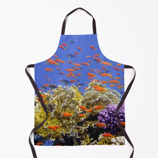 Item preview, Colorful Coral Reef With Orange Fish designed and sold by Luxxe87.