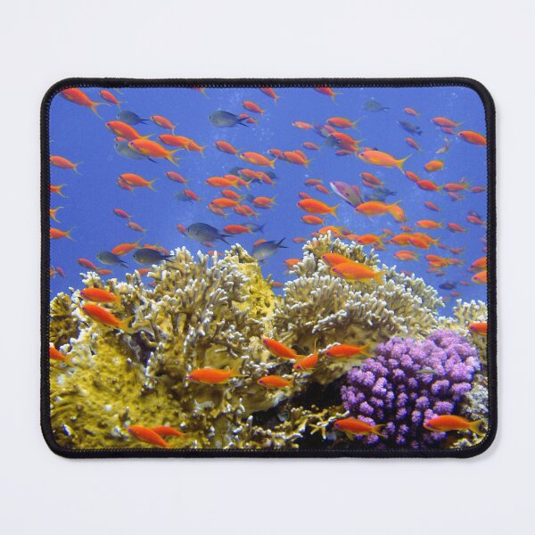 Item preview, Colorful Coral Reef With Orange Fish designed and sold by Luxxe87.