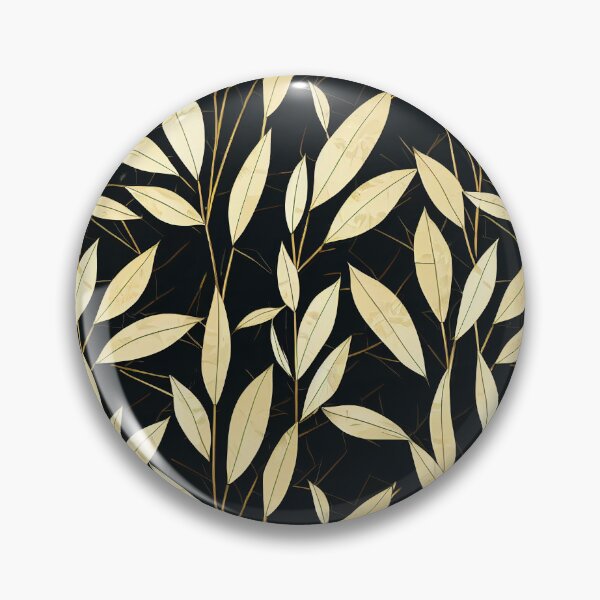 Item preview, Bamboo Leaves Pattern Print designed and sold by ThePurpleMelon.