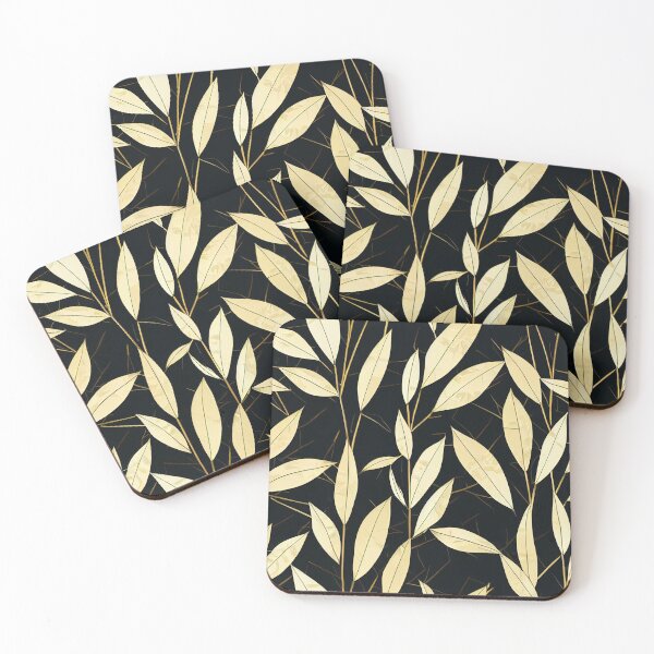 Item preview, Bamboo Leaves Pattern Print designed and sold by ThePurpleMelon.