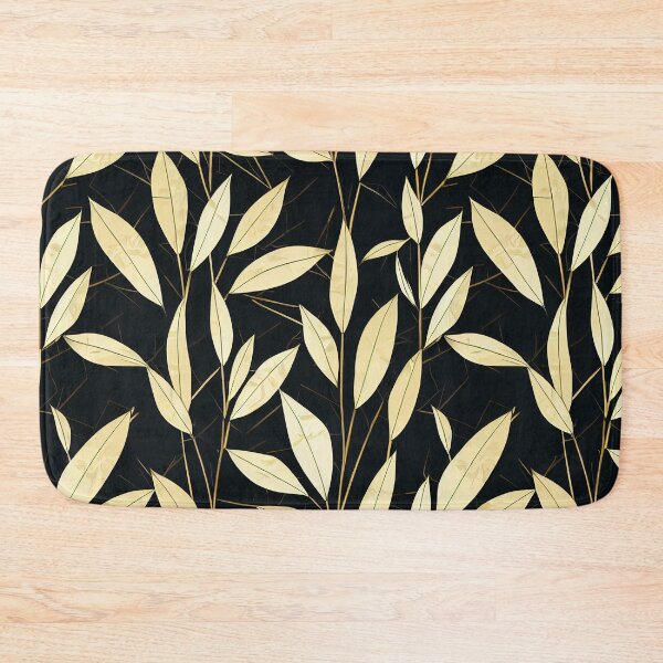 Item preview, Bamboo Leaves Pattern Print designed and sold by ThePurpleMelon.