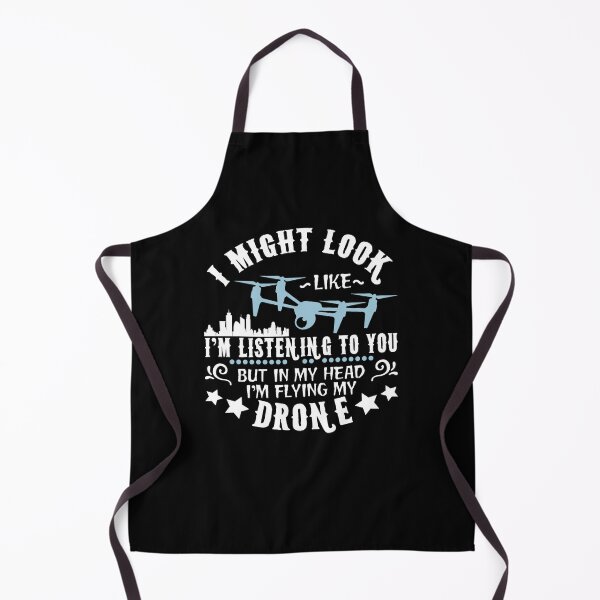 Item preview, I Might Look Like I Am Listening To You Drone Flying designed and sold by aryagiri.