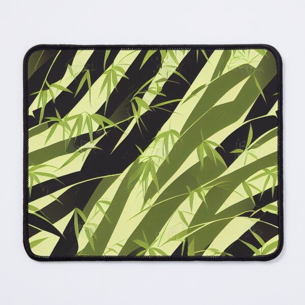Item preview, Bamboo Leaves Pattern Print designed and sold by ThePurpleMelon.