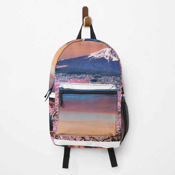 Item preview, Japan Cherry Blossoms Fuji Pagoda designed and sold by EiE-Mishu.