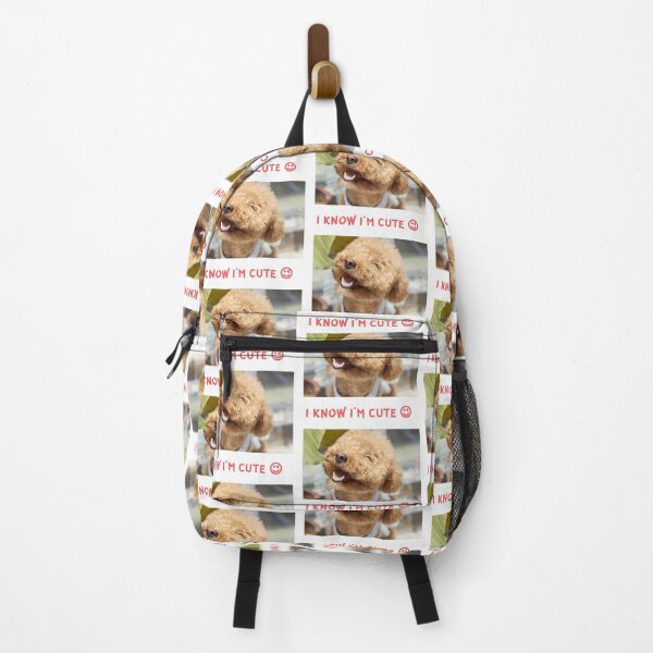 Item preview, " I KNOW I'M CUTE " CUTE DOG DESIGN designed and sold by findsbyjune374.