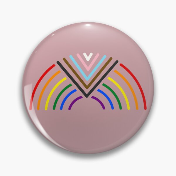Item preview, Progress Pride Minimalist Rainbow designed and sold by BluebellPainter.