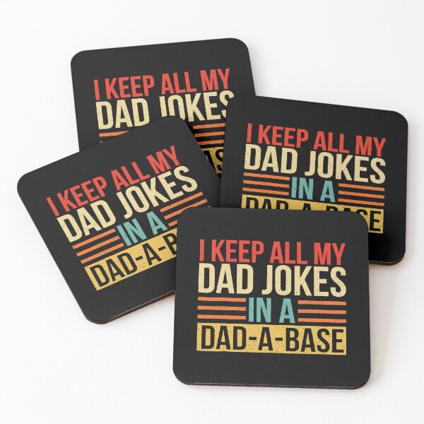 Item preview, I Keep All My Dad Jokes In A Dad A Base Fathers Day designed and sold by Abaddon-art.