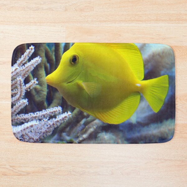 Item preview, Adorable Yellow Fish Living in Coral Reef designed and sold by Luxxe87.