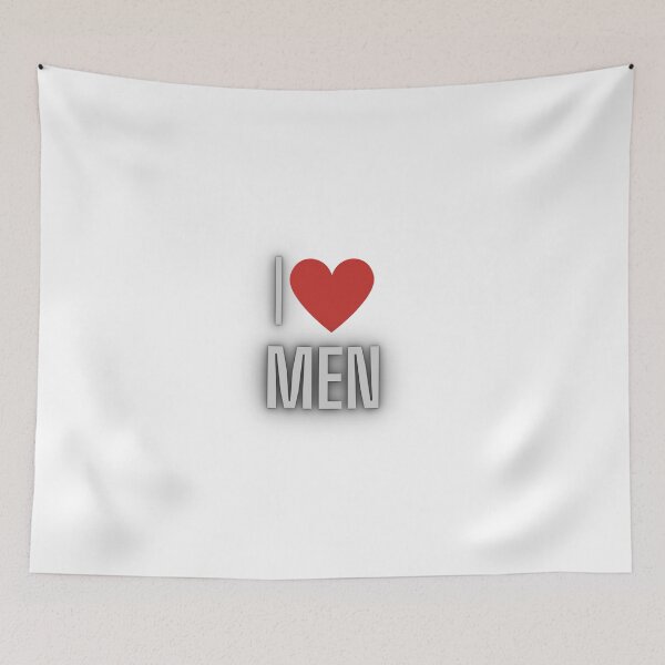 Item preview, I love men designed and sold by IKnowYouLoveMe.