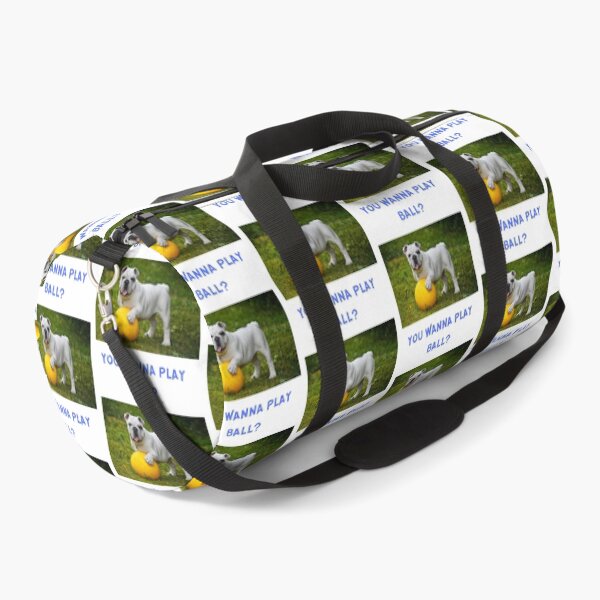 Item preview,  " YOU WANNA PLAY BALL? " CUTE DOG DESIGN designed and sold by findsbyjune374.