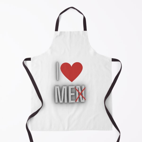 Item preview, I love men, I love me, men crossed out designed and sold by IKnowYouLoveMe.