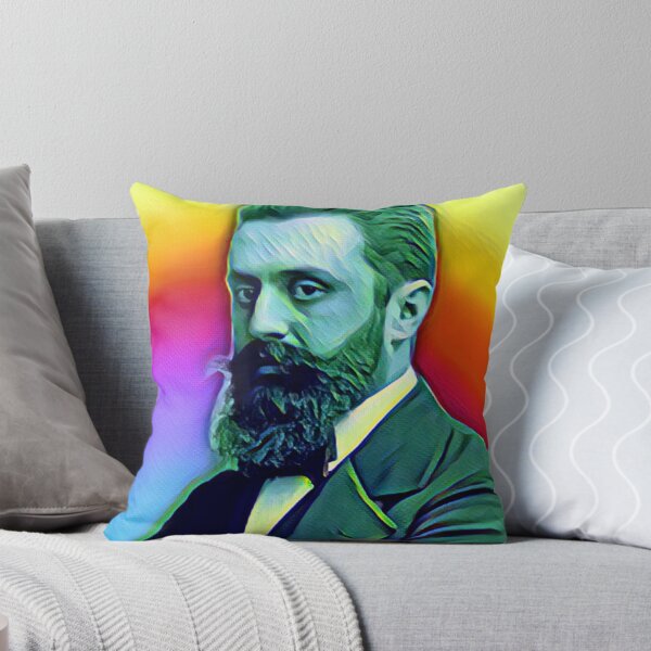 Item preview, Theodor Herzl Artwork | Theodor Herzl Portrait | Theodor Herzl Wall Art  designed and sold by Suyogsonar25.