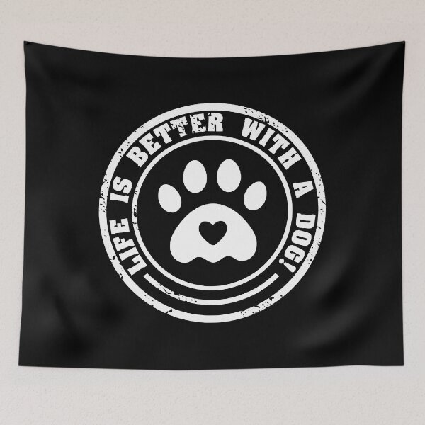 Item preview, Life Is Better With A Dog Funny Dog Lover designed and sold by ArcWarden-art.
